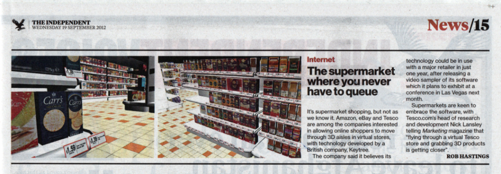 The Independent - The supermarket where you never have to queue